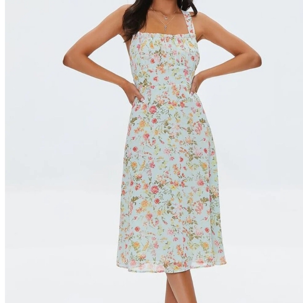 Forever 21 Summer floral dress, small